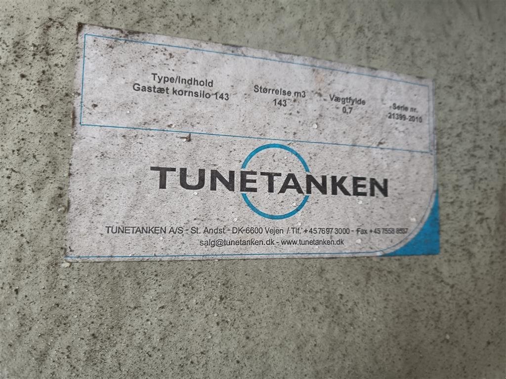 Silo des Typs Sonstige Silo 143 m³ med stige, ben højde ca. 230 cm, Gebrauchtmaschine in Egtved (Bild 7)