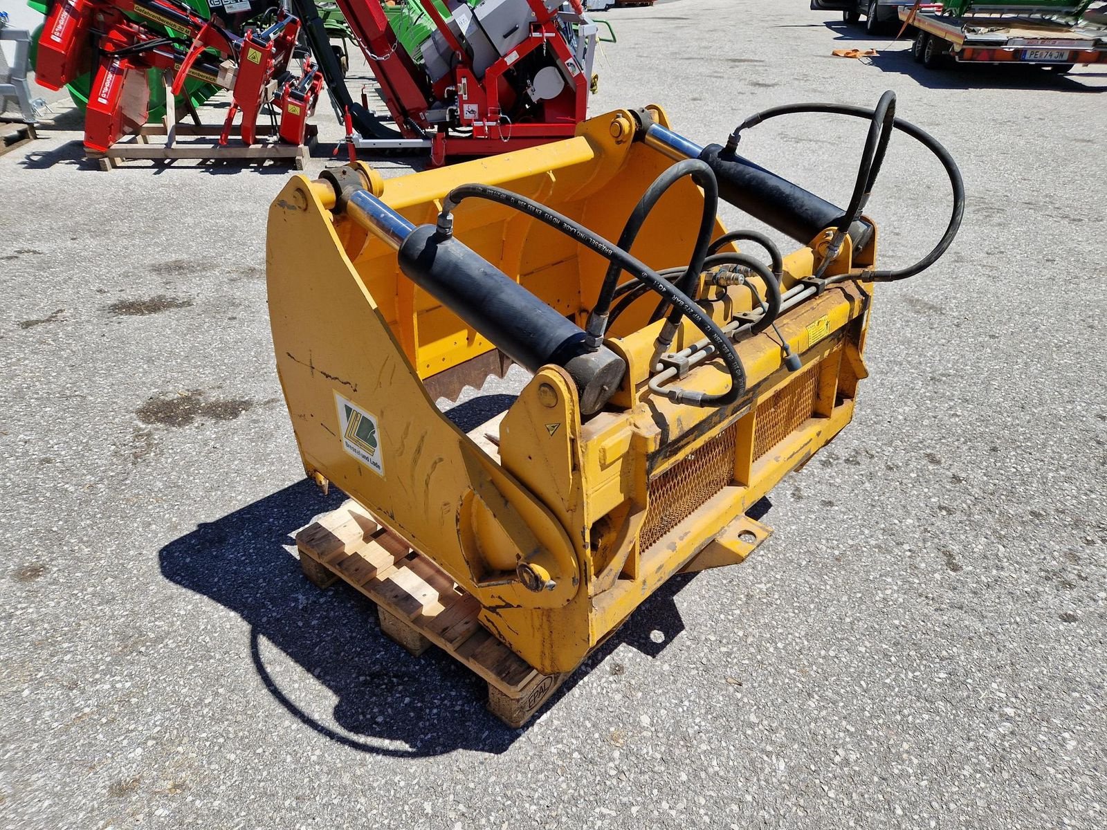 Siloentnahmegerät & Verteilgerät of the type Bressel & Lade 115cm Siloschneidzange, Gebrauchtmaschine in Grünbach (Picture 4)