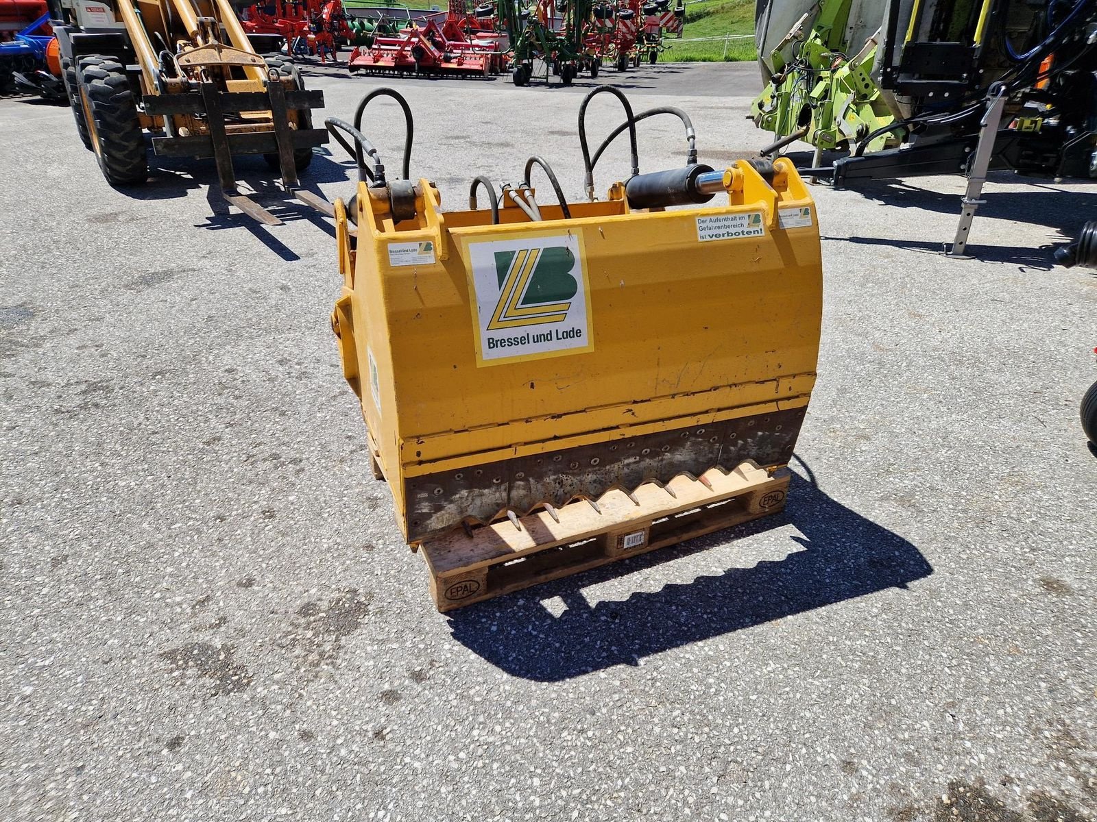 Siloentnahmegerät & Verteilgerät of the type Bressel & Lade 115cm Siloschneidzange, Gebrauchtmaschine in Grünbach (Picture 1)