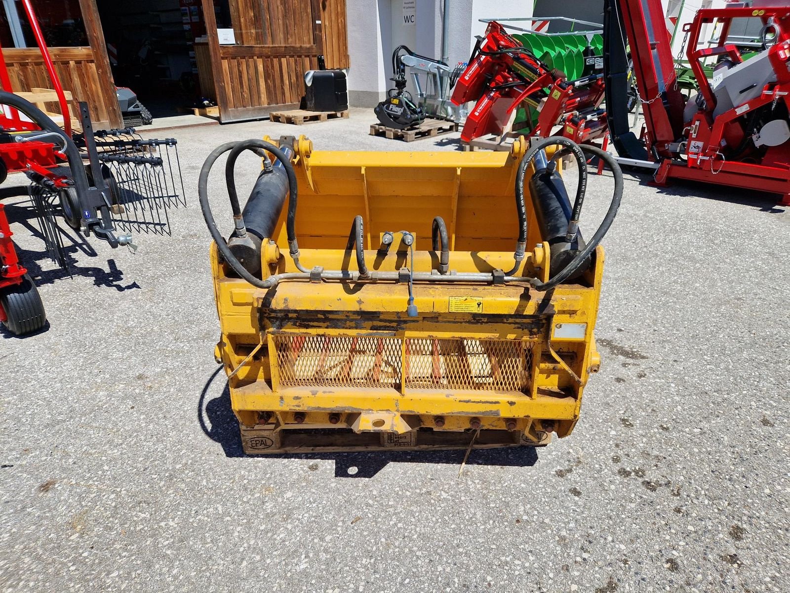 Siloentnahmegerät & Verteilgerät of the type Bressel & Lade 115cm Siloschneidzange, Gebrauchtmaschine in Grünbach (Picture 3)