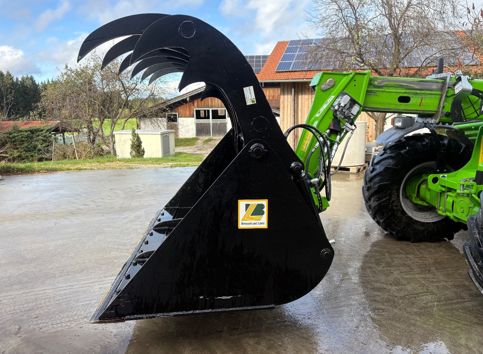 Siloentnahmegerät & Verteilgerät of the type Bressel & Lade Greifschaufel S L Merlo 220 cm, Gebrauchtmaschine in Vogtareuth (Picture 3)