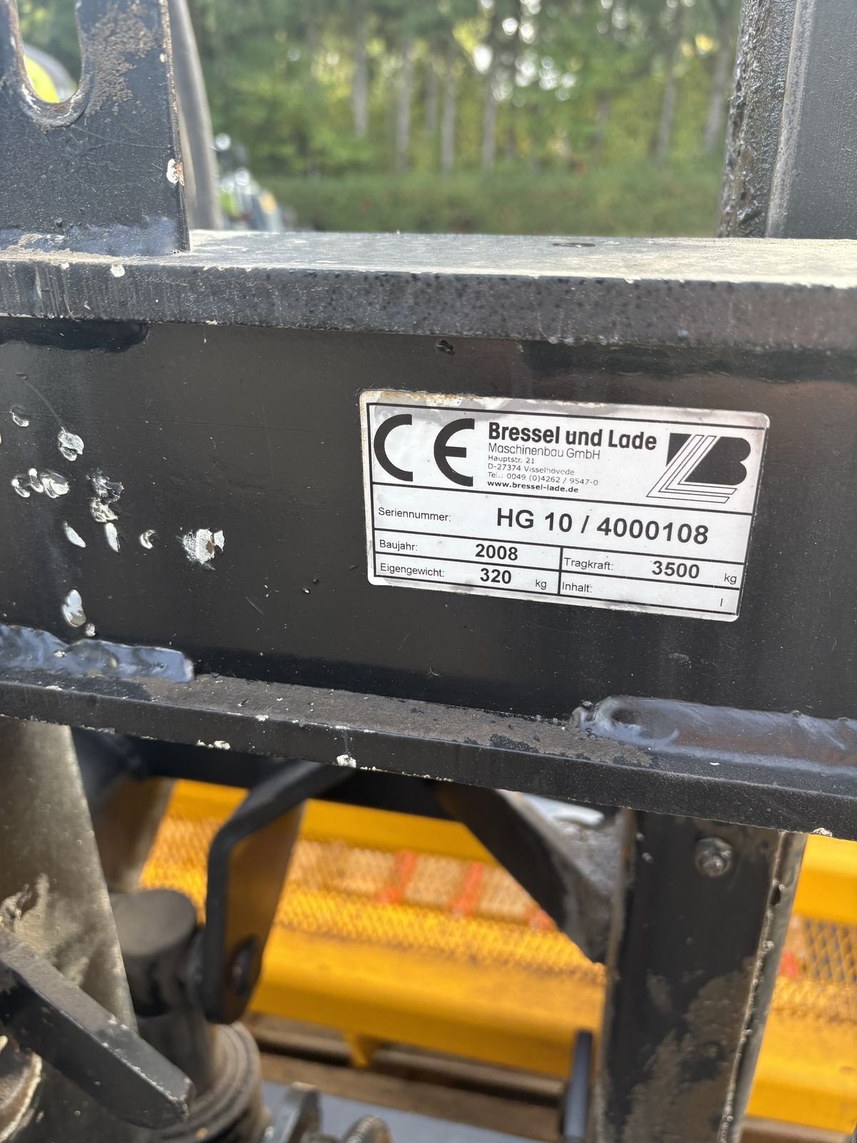 Siloentnahmegerät & Verteilgerät of the type Bressel & Lade Hubgerüst mit Siloschneidgabel, Gebrauchtmaschine in Pischelsdorf am Engelbach (Picture 7)