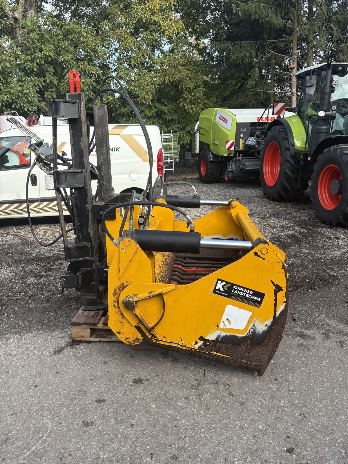 Siloentnahmegerät & Verteilgerät of the type Bressel & Lade Hubgerüst mit Siloschneidgabel, Gebrauchtmaschine in Pischelsdorf am Engelbach (Picture 2)