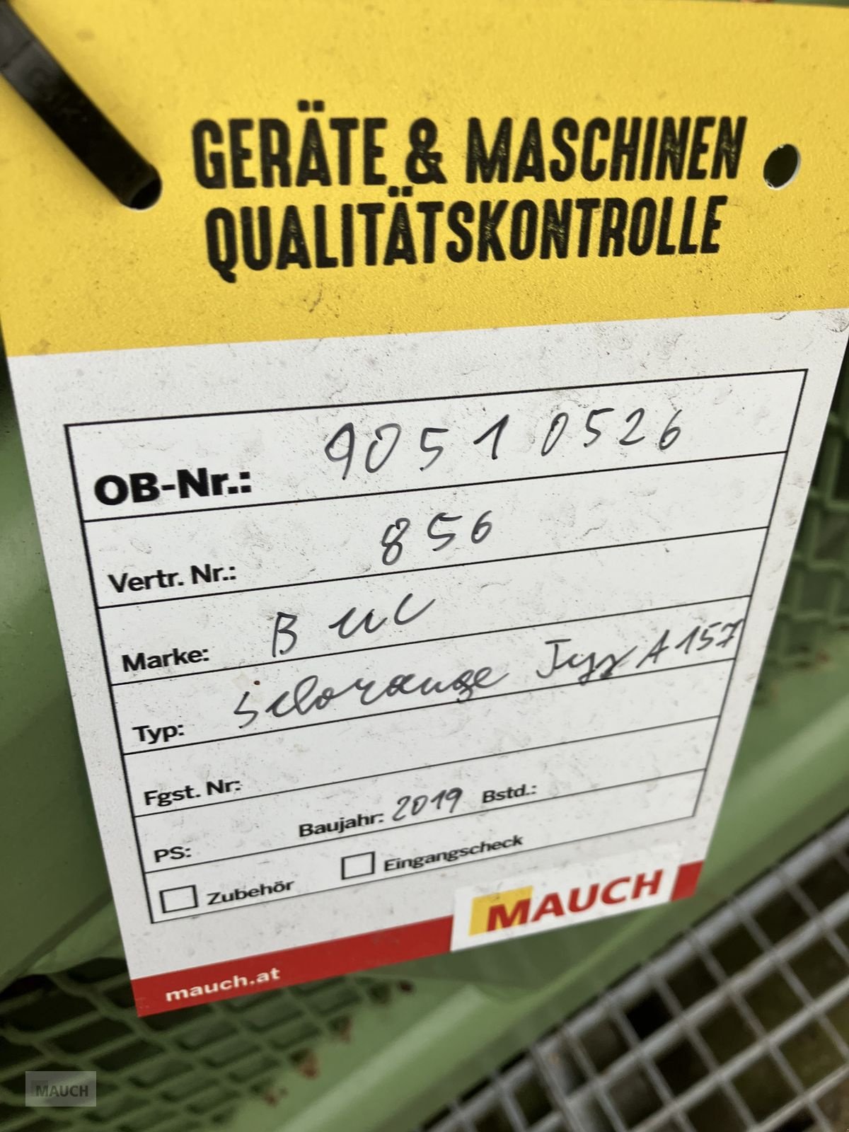 Siloentnahmegerät & Verteilgerät des Typs Bressel & Lade Silozange SSZ A157 Euro Aufnahme, Gebrauchtmaschine in Burgkirchen (Bild 2)