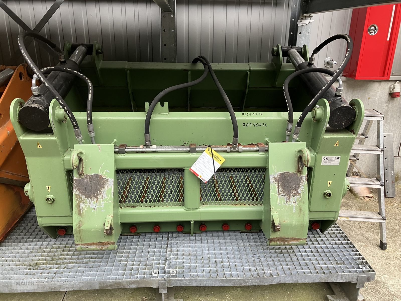 Siloentnahmegerät & Verteilgerät des Typs Bressel & Lade Silozange SSZ A157 Euro Aufnahme, Gebrauchtmaschine in Burgkirchen (Bild 1)