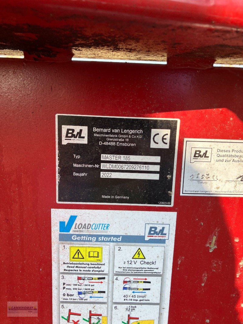 Siloentnahmegerät & Verteilgerät of the type BVL V-LOAD MASTER 185, Gebrauchtmaschine in Wiefelstede-Spohle (Picture 8)