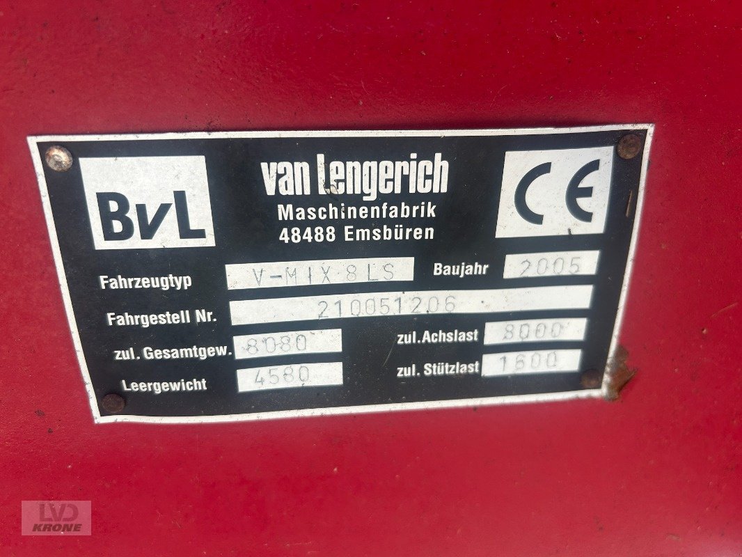 Siloentnahmegerät & Verteilgerät del tipo BVL Vmix Plus 8LS, Gebrauchtmaschine en Barsinghausen OT Groß Munzel (Imagen 10)