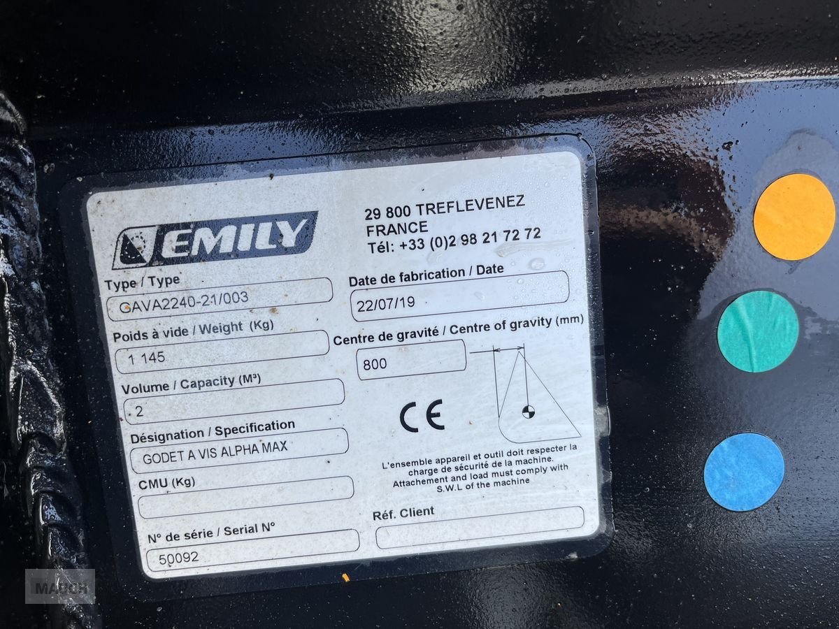 Siloentnahmegerät & Verteilgerät of the type Emily Vega&#39;Max Verteilschaufel, Neumaschine in Burgkirchen (Picture 12)