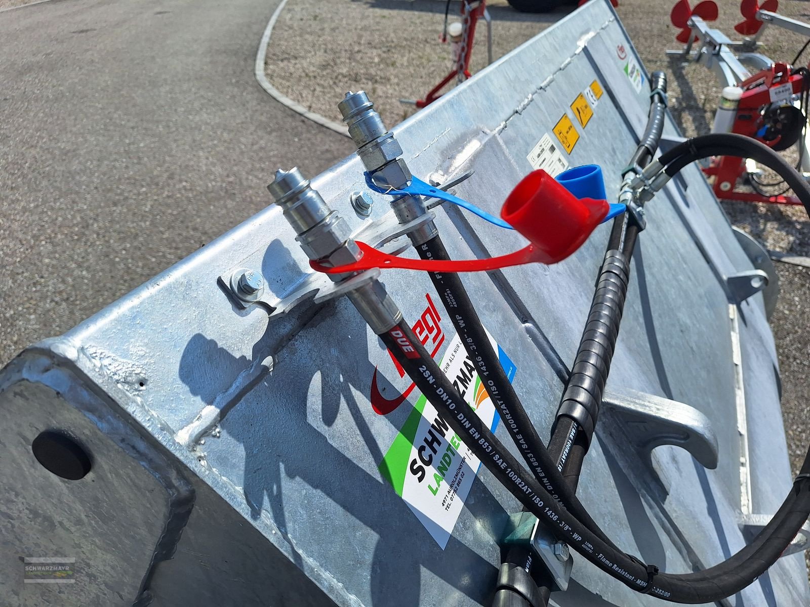 Siloentnahmegerät & Verteilgerät Türe ait Fliegl AgroCenter Einfütterschaufel 2100, Neumaschine içinde Gampern (resim 10)