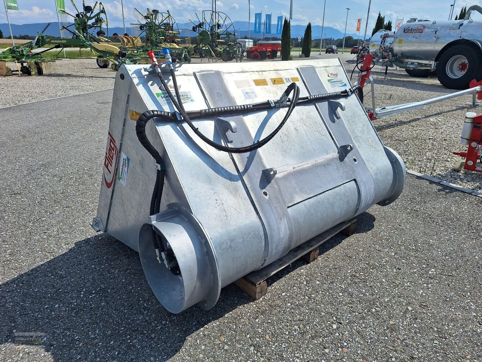 Siloentnahmegerät & Verteilgerät Türe ait Fliegl AgroCenter Einfütterschaufel 2100, Neumaschine içinde Gampern (resim 5)