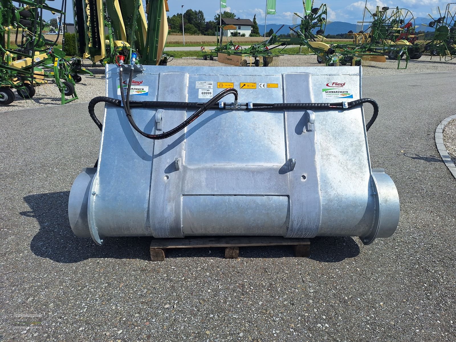 Siloentnahmegerät & Verteilgerät Türe ait Fliegl AgroCenter Einfütterschaufel 2100, Neumaschine içinde Gampern (resim 7)