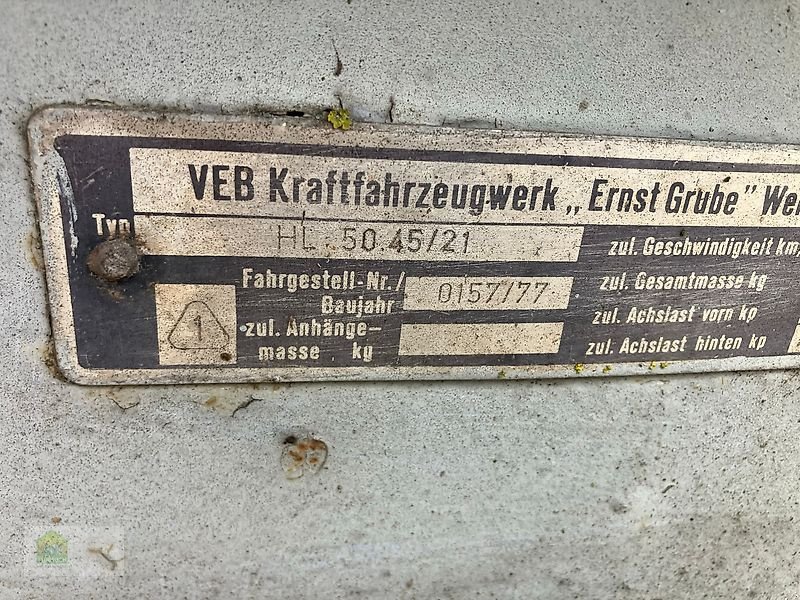 Siloentnahmegerät & Verteilgerät of the type Fortschritt HL 50.45/21 Alu Tank 4650l, Gebrauchtmaschine in Salsitz (Picture 16)