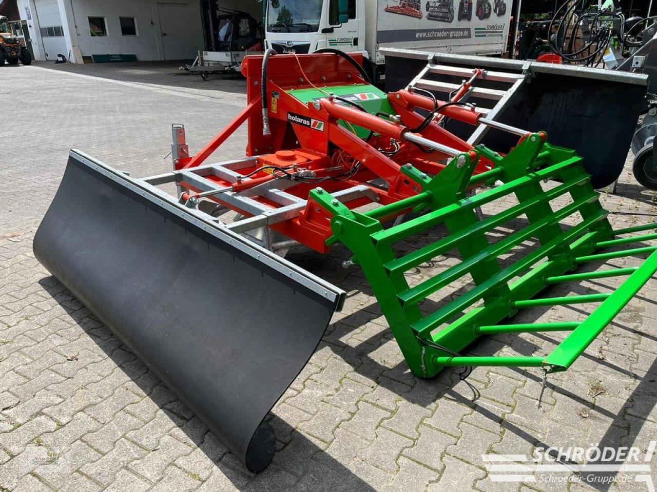 Siloentnahmegerät & Verteilgerät des Typs Holaras JUMBO KS-SHB / VOLVO AUFNAHME, Gebrauchtmaschine in Wildeshausen (Bild 4)