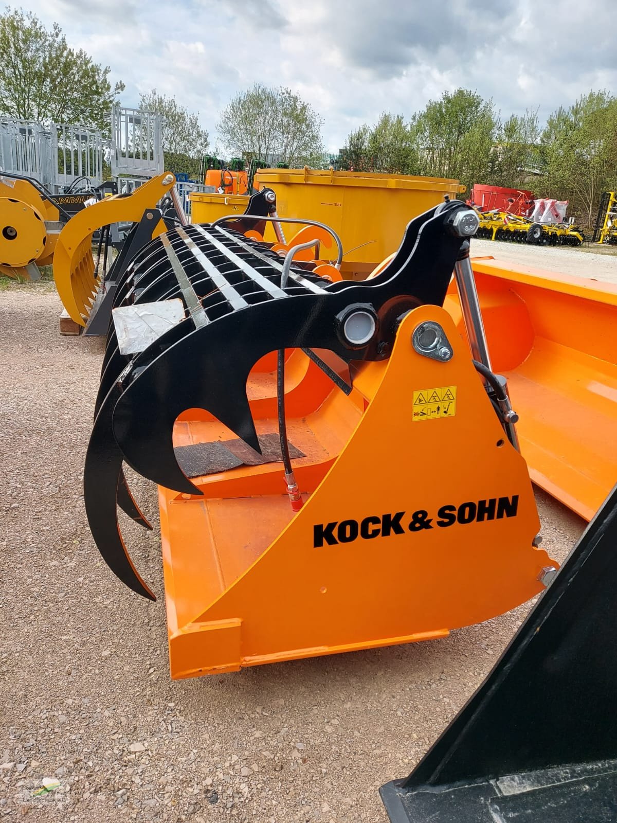 Siloentnahmegerät & Verteilgerät des Typs Kock & Sohn Silogreifschaufel KGS220, Neumaschine in Pegnitz-Bronn (Bild 3)