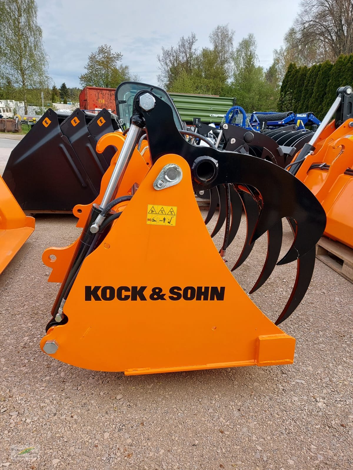 Siloentnahmegerät & Verteilgerät des Typs Kock & Sohn Silogreifschaufel KGS220, Neumaschine in Pegnitz-Bronn (Bild 4)