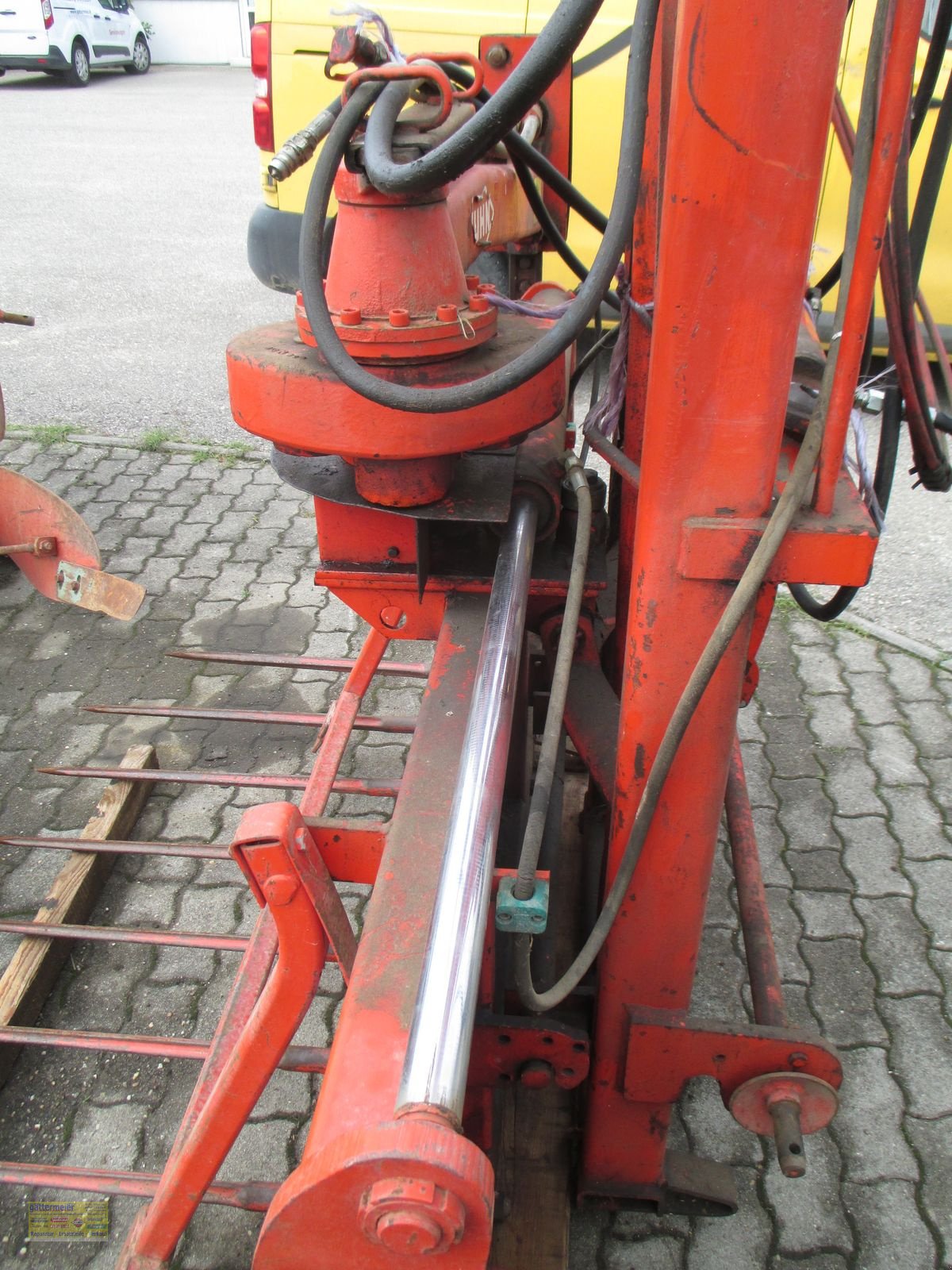 Siloentnahmegerät & Verteilgerät Türe ait Kuhn 1201 mit Hubgerüst, Gebrauchtmaschine içinde Eferding (resim 3)