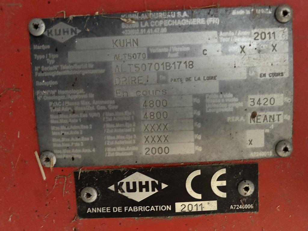 Siloentnahmegerät & Verteilgerät van het type Kuhn ALTOR 5070 M, Gebrauchtmaschine in BRECEY (Foto 8)
