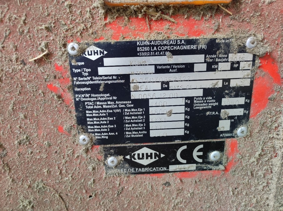 Siloentnahmegerät & Verteilgerät des Typs Kuhn Altor 5070m GL, Gebrauchtmaschine in Chauvoncourt (Bild 8)