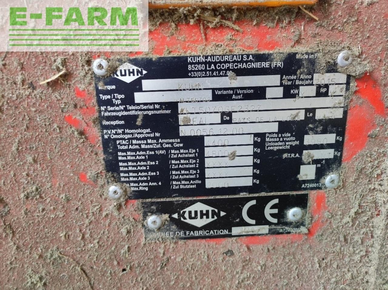 Siloentnahmegerät & Verteilgerät des Typs Kuhn altor 5070m gl, Gebrauchtmaschine in CHAUVONCOURT (Bild 7)