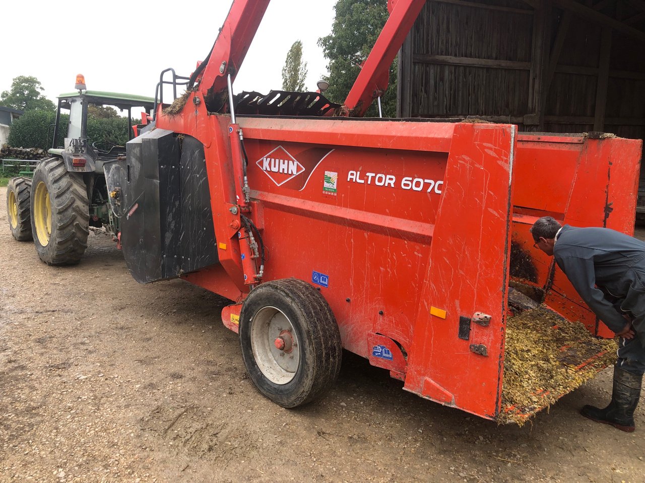 Siloentnahmegerät & Verteilgerät of the type Kuhn Altor 6070, Gebrauchtmaschine in Brabant-le-Roi (Picture 7)