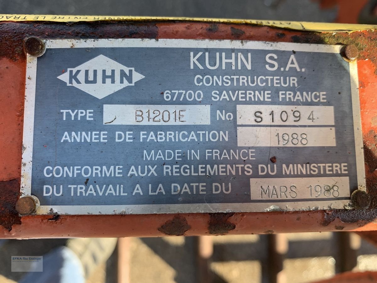 Siloentnahmegerät & Verteilgerät des Typs Kuhn B 1201 E, Gebrauchtmaschine in Ainring (Bild 4)