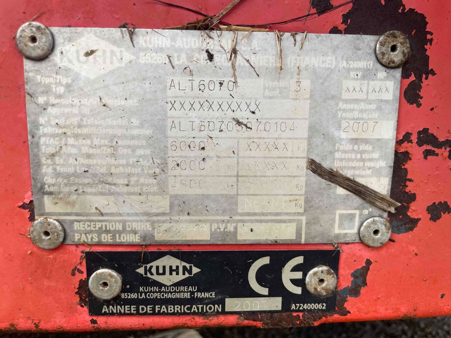 Siloentnahmegerät & Verteilgerät typu Kuhn Désileuse pailleuse Athenor 6070 Kuhn, Gebrauchtmaschine w SAINT CLAIR SUR ELLE (Zdjęcie 7)