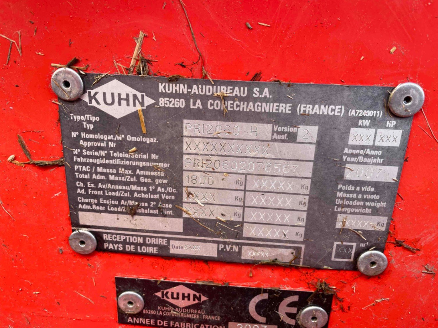 Siloentnahmegerät & Verteilgerät of the type Kuhn PRI2060 H, Gebrauchtmaschine in LA SOUTERRAINE (Picture 6)