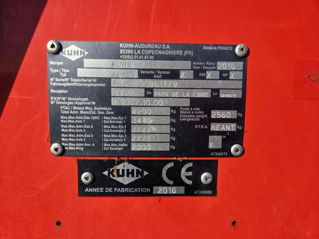 Siloentnahmegerät & Verteilgerät del tipo Kuhn Primor 3570 m, Gebrauchtmaschine en BRECEY (Imagen 2)