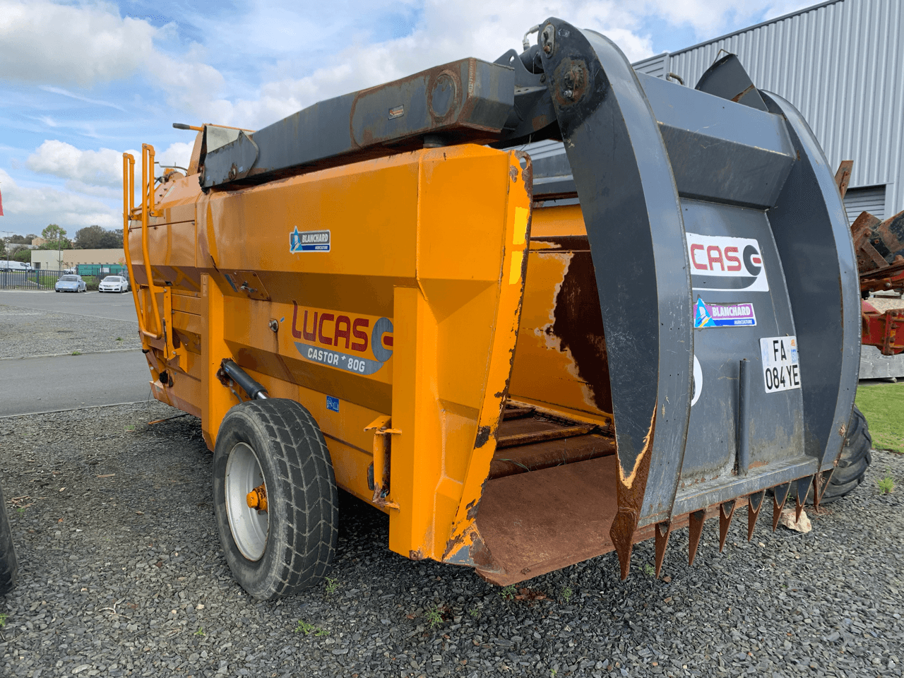 Siloentnahmegerät & Verteilgerät typu Lucas CASTOR+ 80 GC, Gebrauchtmaschine v CONDE SUR VIRE (Obrázek 3)