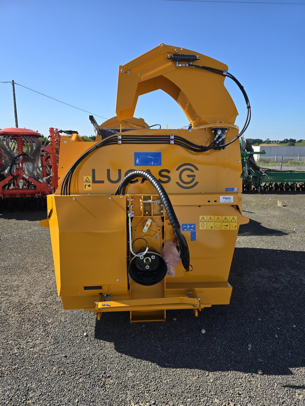 Siloentnahmegerät & Verteilgerät Türe ait Lucas RAPTOR C (2 VITESSES), Gebrauchtmaschine içinde CONDE SUR VIRE (resim 3)