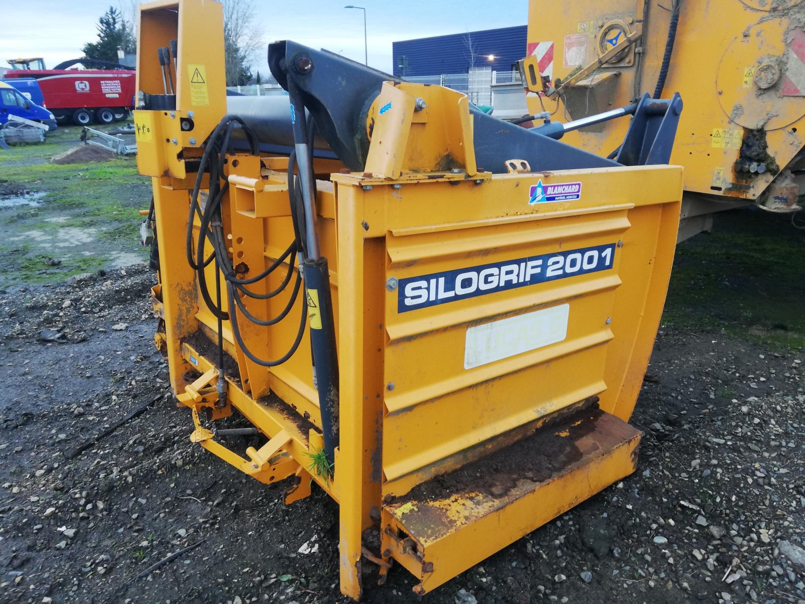 Siloentnahmegerät & Verteilgerät del tipo Lucas SILOGRIF 2001 M, Gebrauchtmaschine In TREMEUR (Immagine 2)