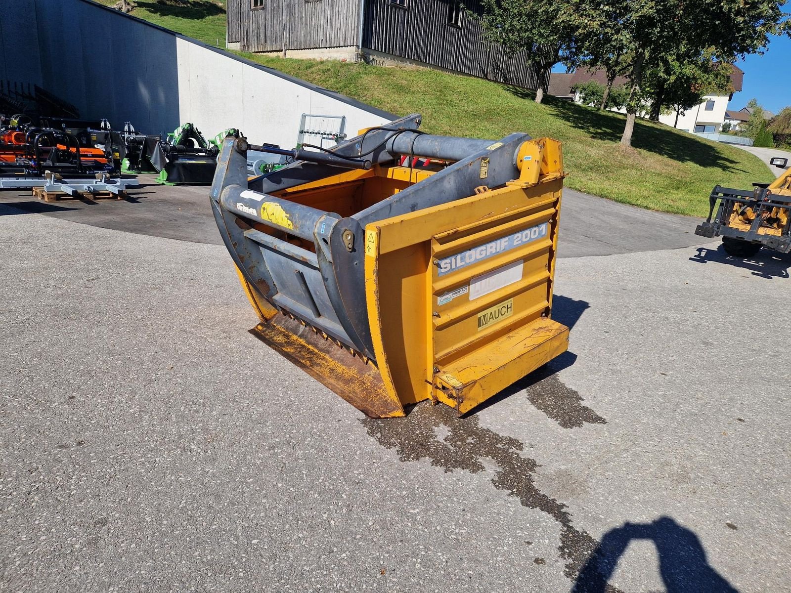 Siloentnahmegerät & Verteilgerät Türe ait Lucas SILOGRIF 2001, Gebrauchtmaschine içinde Grünbach (resim 2)