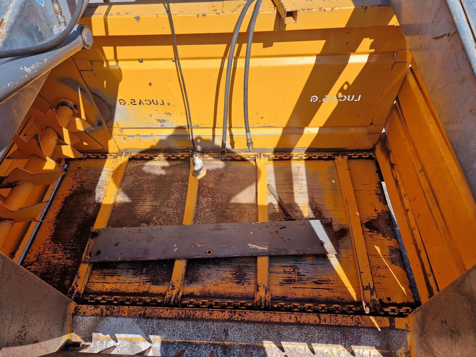 Siloentnahmegerät & Verteilgerät Türe ait Lucas SILOGRIF 2001, Gebrauchtmaschine içinde Grünbach (resim 5)