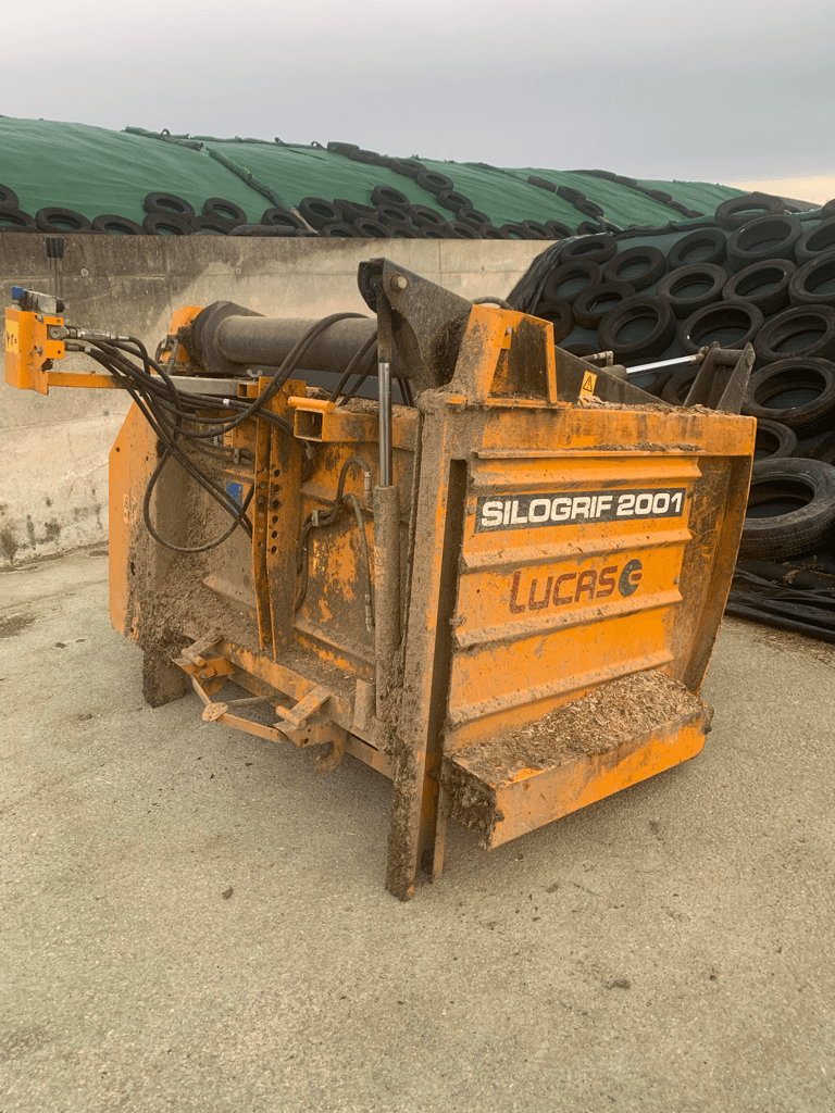 Siloentnahmegerät & Verteilgerät des Typs Lucas SILOGRIF, Gebrauchtmaschine in CONDE SUR VIRE (Bild 1)