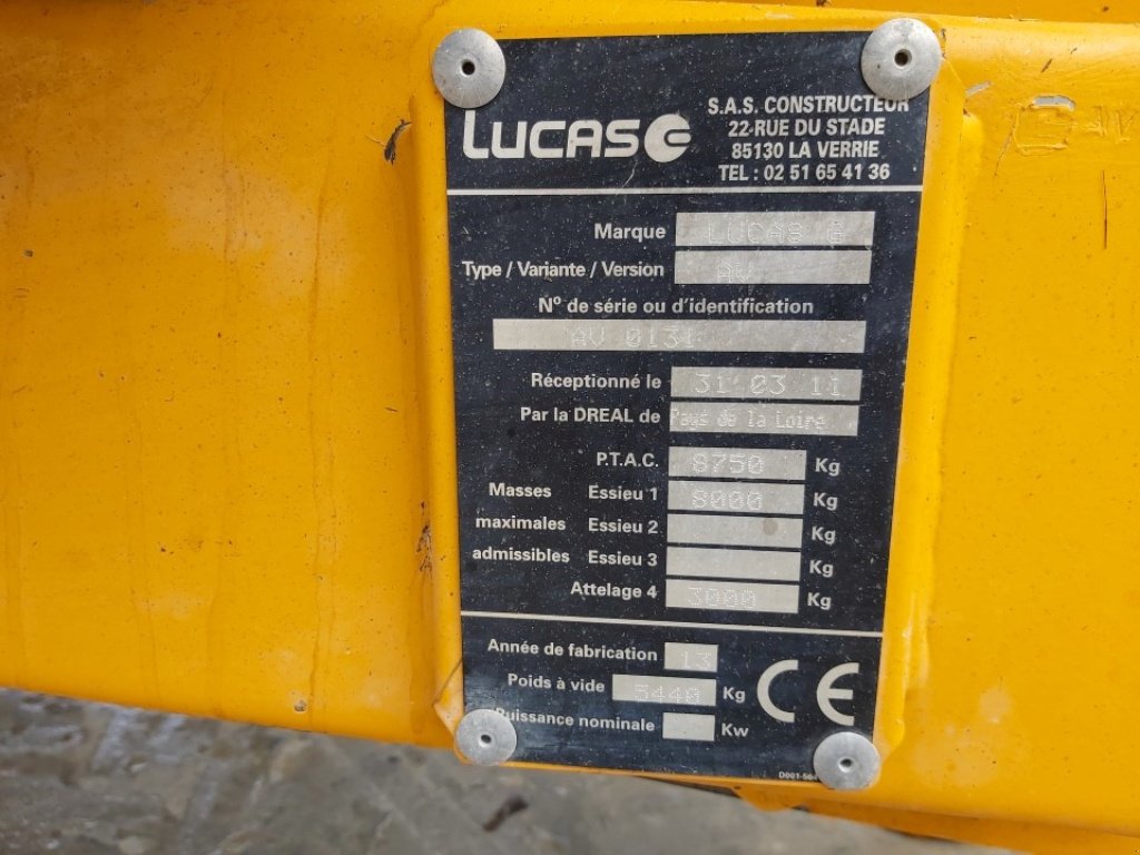 Siloentnahmegerät & Verteilgerät des Typs Lucas SPIRMIT 140, Gebrauchtmaschine in VERT TOULON (Bild 9)