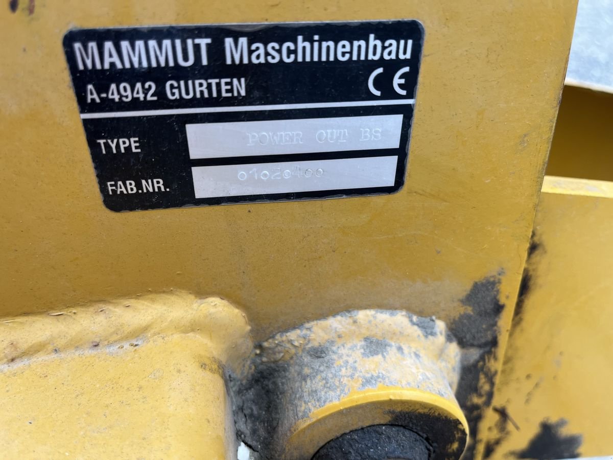 Siloentnahmegerät & Verteilgerät des Typs Mammut Ballenschneider Power Cut BS, Gebrauchtmaschine in Villach (Bild 7)