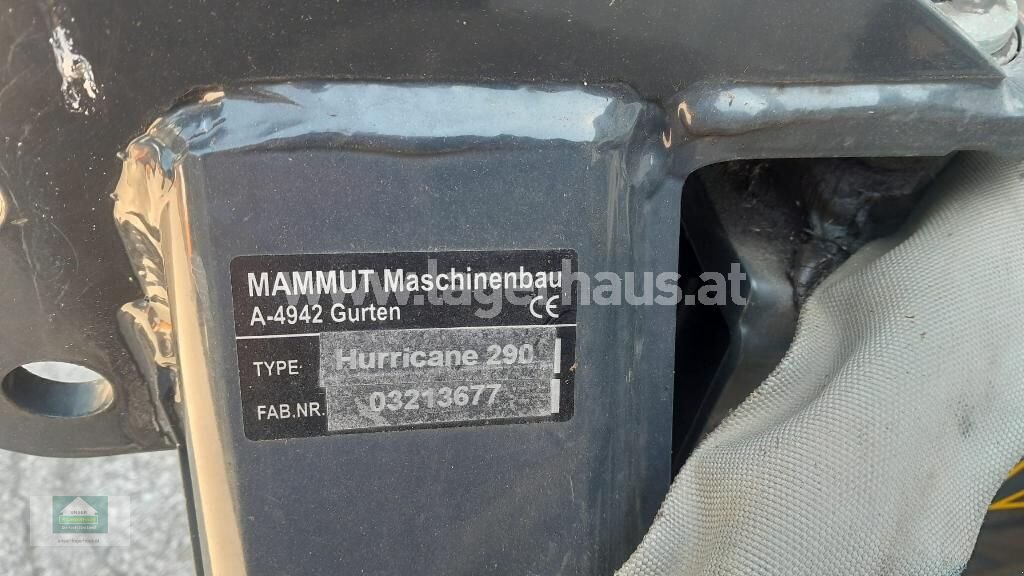 Siloentnahmegerät & Verteilgerät des Typs Mammut HURRICANE 290, Gebrauchtmaschine in Klagenfurt (Bild 2)