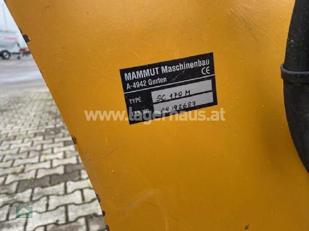 Siloentnahmegerät & Verteilgerät of the type Mammut SC 170 M, Gebrauchtmaschine in Klagenfurt (Picture 2)