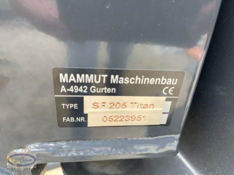 Siloentnahmegerät & Verteilgerät типа Mammut Silo FOX SF 205 Titan, Neumaschine в Münzkirchen (Фотография 9)