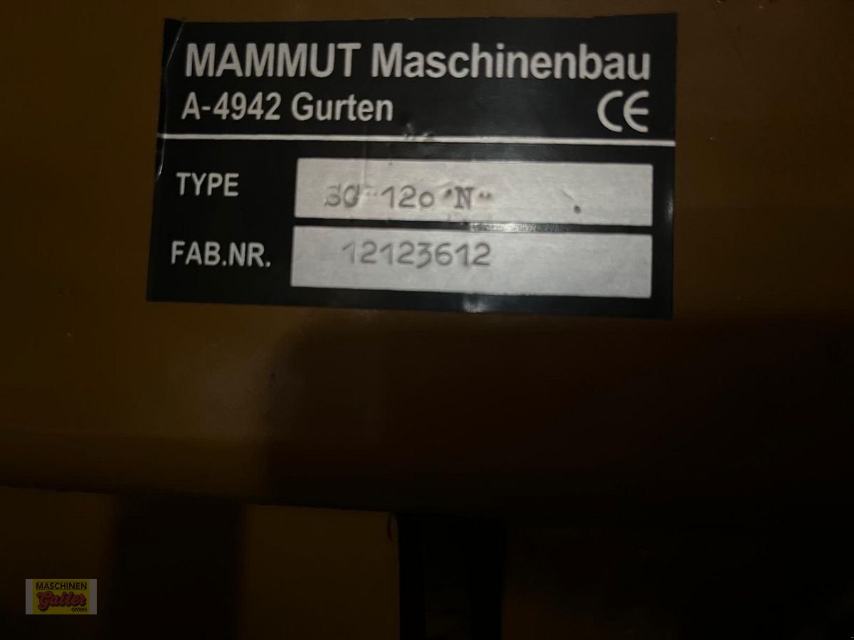 Siloentnahmegerät & Verteilgerät Türe ait Mammut Siloschneidzange Mammut SC120 N, Haueraufnahme, Gebrauchtmaschine içinde Kötschach (resim 3)
