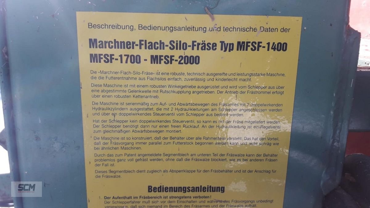 Siloentnahmegerät & Verteilgerät des Typs Marchner MFS 3000, Gebrauchtmaschine in St. Marein (Bild 5)