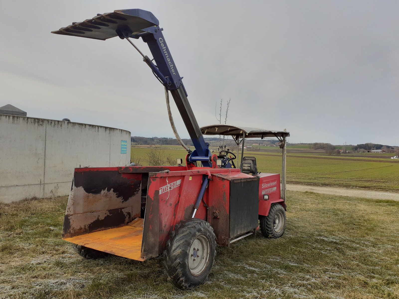 Siloentnahmegerät & Verteilgerät typu Mayer Mega, Gebrauchtmaschine w Tuntenhausen (Zdjęcie 4)