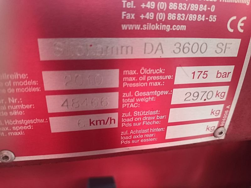 Siloentnahmegerät & Verteilgerät des Typs Mayer Silokamm DA3600 SF, Gebrauchtmaschine in St. Marienkirchen (Bild 11)