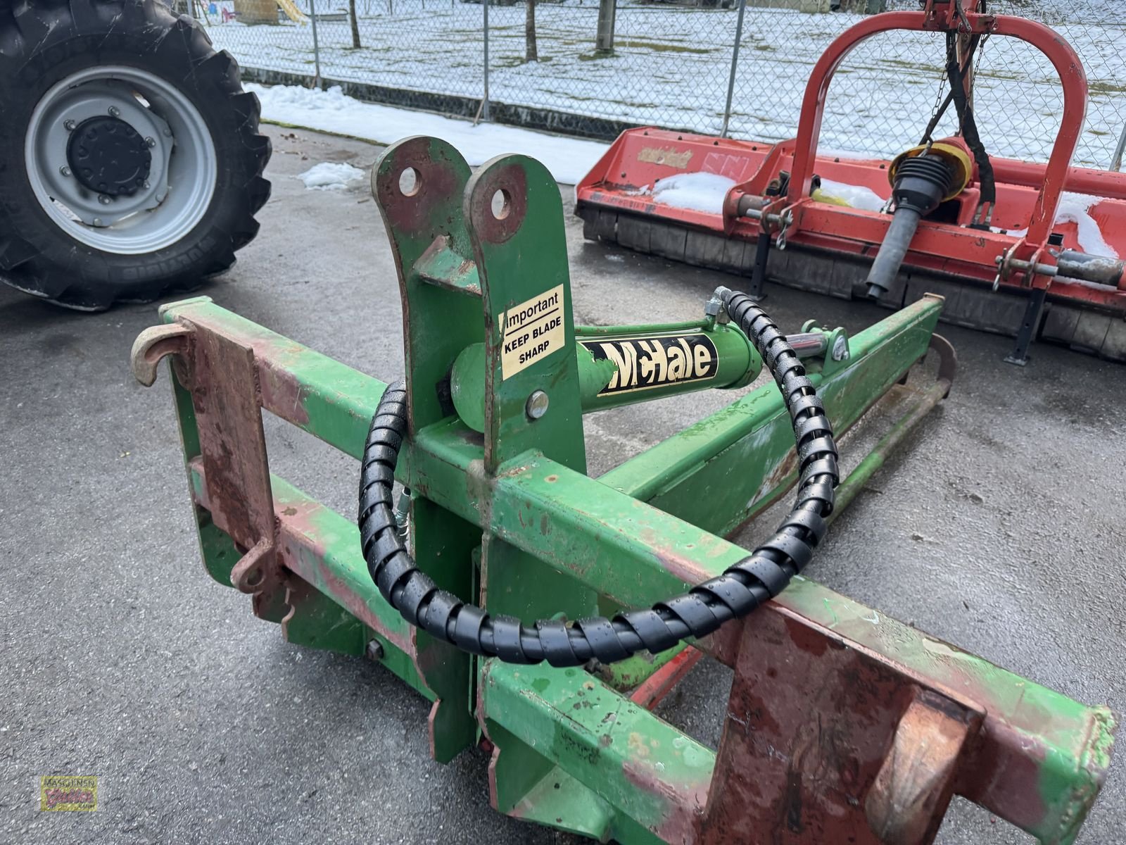 Siloentnahmegerät & Verteilgerät des Typs McHale BS Ballenschneider mit Euroaufnahme, Gebrauchtmaschine in Kötschach (Bild 11)