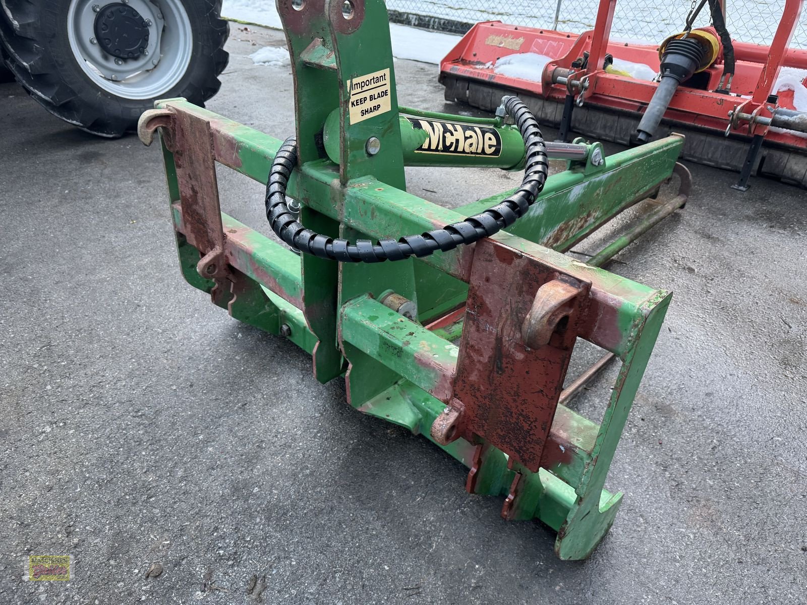 Siloentnahmegerät & Verteilgerät des Typs McHale BS Ballenschneider mit Euroaufnahme, Gebrauchtmaschine in Kötschach (Bild 10)