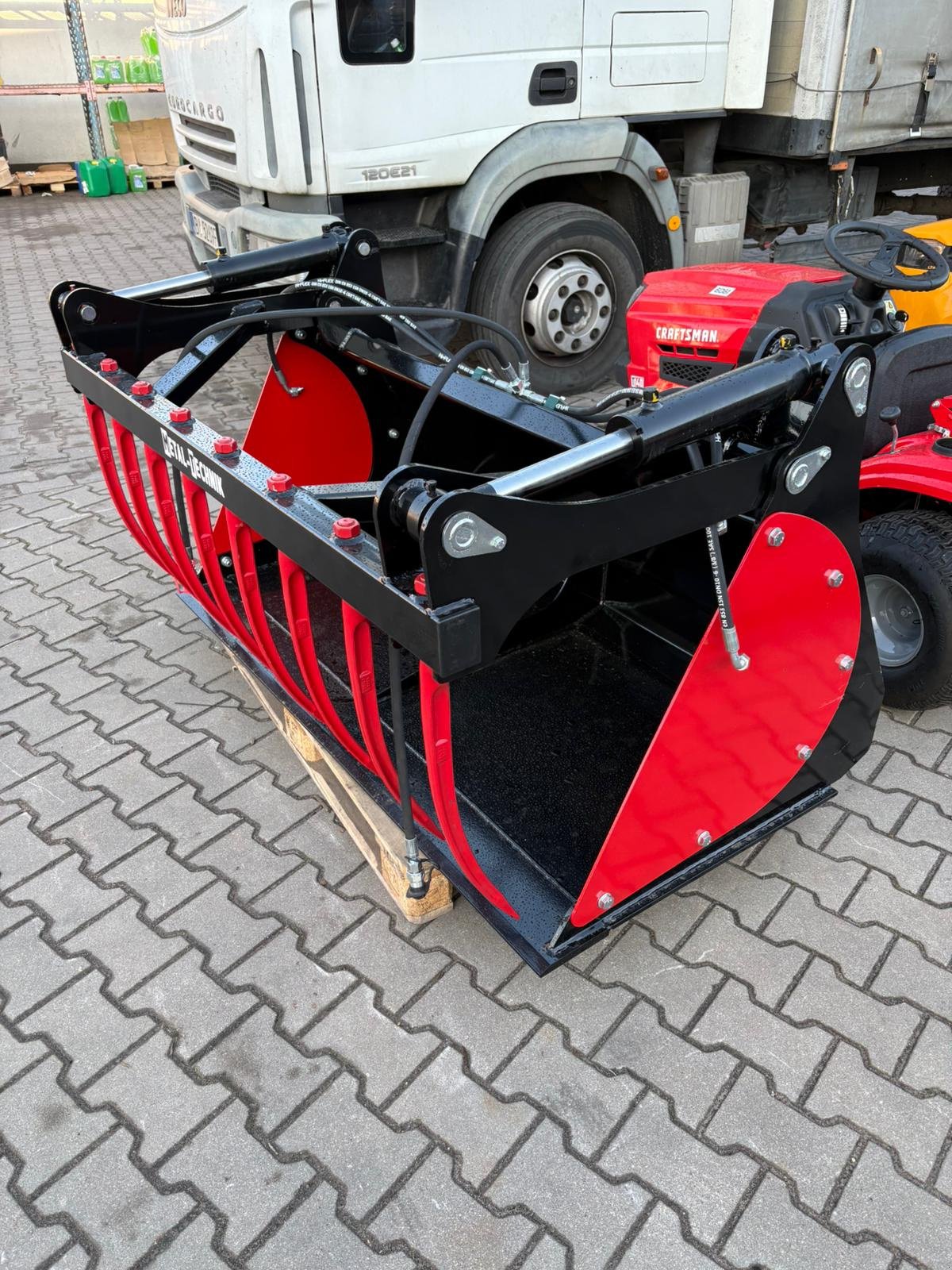 Siloentnahmegerät & Verteilgerät typu Metal-Technik Krokodilschaufel / manure grab, Neumaschine v Michałowo (Obrázek 17)