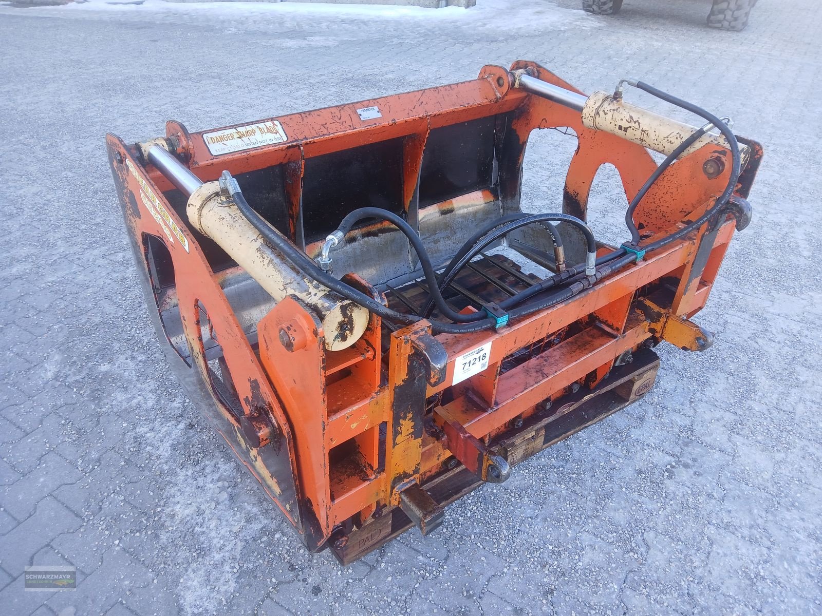 Siloentnahmegerät & Verteilgerät typu Parmiter 1,4m mit EURO-aufnahme, Gebrauchtmaschine v Aurolzmünster (Obrázek 4)