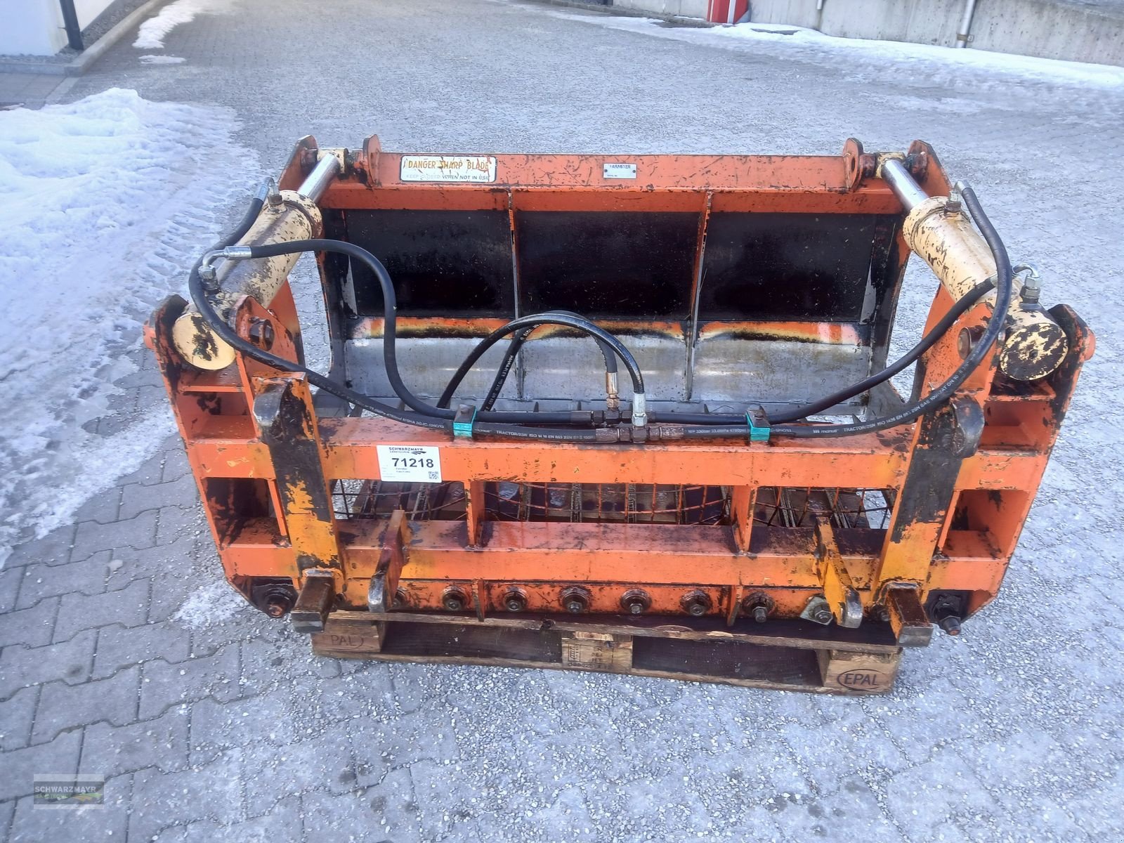 Siloentnahmegerät & Verteilgerät typu Parmiter 1,4m mit EURO-aufnahme, Gebrauchtmaschine v Aurolzmünster (Obrázek 5)