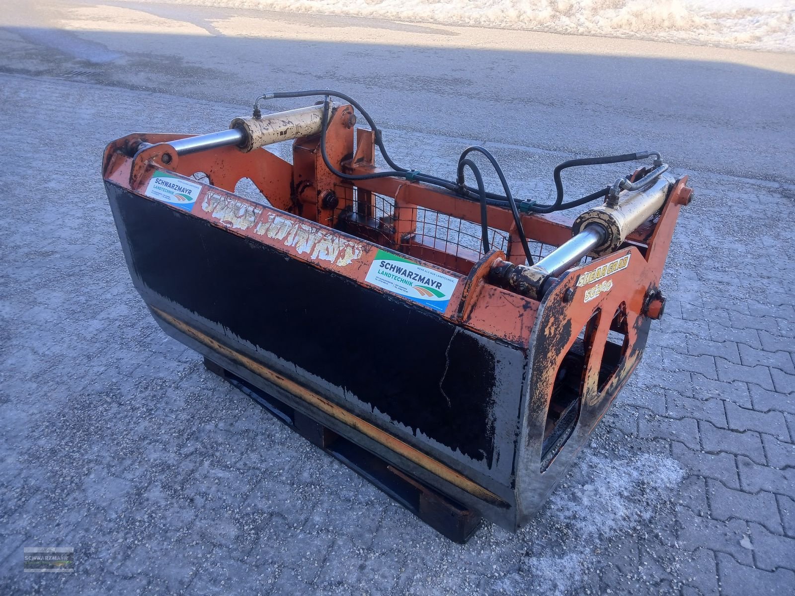 Siloentnahmegerät & Verteilgerät typu Parmiter 1,4m mit EURO-aufnahme, Gebrauchtmaschine v Aurolzmünster (Obrázek 3)