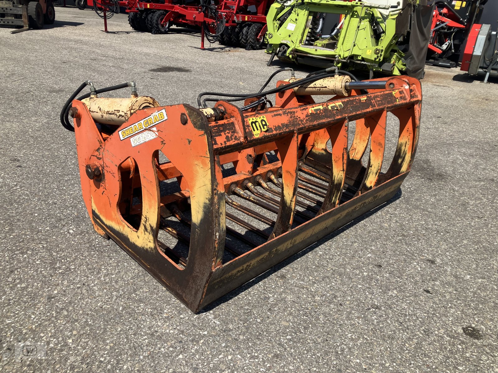 Siloentnahmegerät & Verteilgerät of the type Parmiter Shear Grab SG 250, Gebrauchtmaschine in Zell an der Pram (Picture 1)